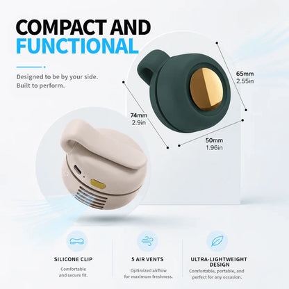 【The Viral Summer Gadget】360° Hands-Free Portable Clip Fan