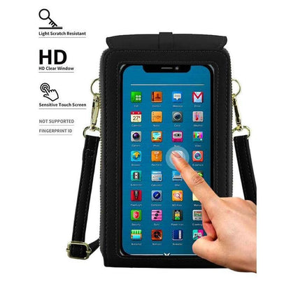 🔥Final 3 Hours: 60% OFF SEAGRIL™2026 Trendy Minimalist Elegant Women's Touchscreen Crossbody Phone Wallet