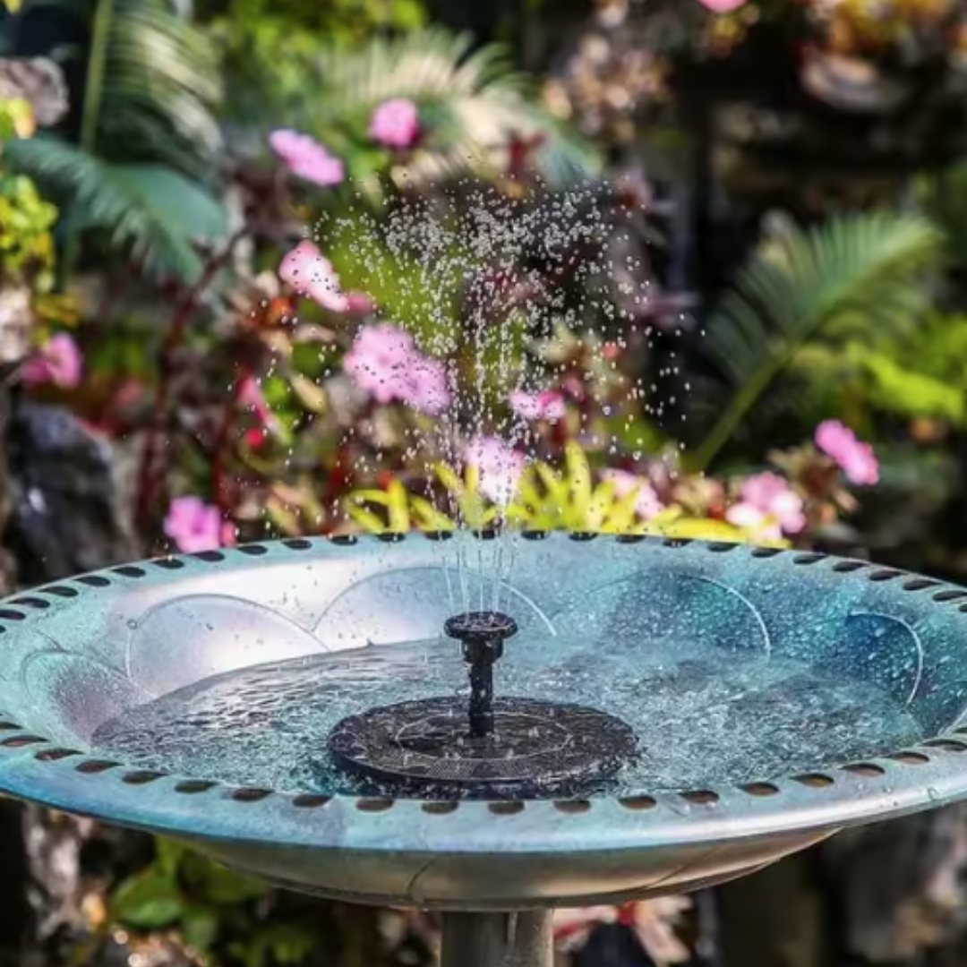 Tiworld™ Solar Garden Fountain – Eco-Friendly Outdoor Water Feature