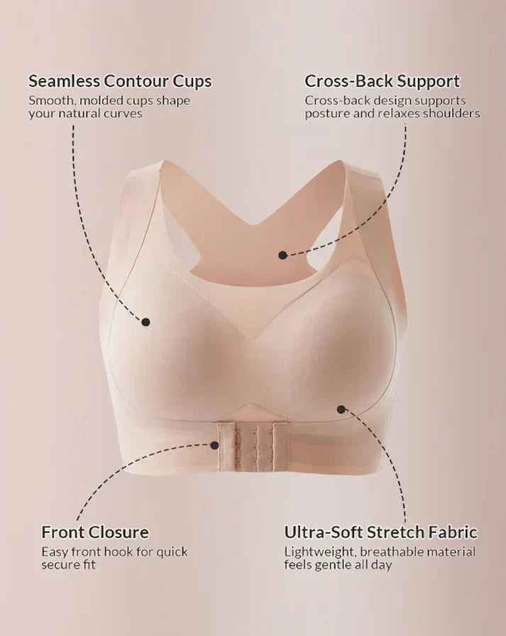 Last Day! Up to 30% Off Tiworld™. Self-care starts with what’s underneath. Shop our Wireless Front-Closure Bra!
