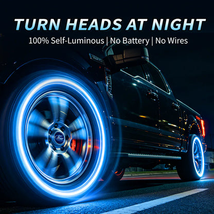 🔥💡Cool Glowing Tire Valve Caps – Instantly Upgrade Your Wheels