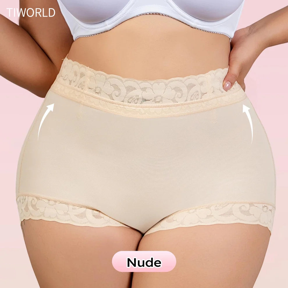 Tiworld High Waist Shapewear Panties for Women | Anti-Slip Tummy Control & Butt Lifter | Seamless Everyday Wear