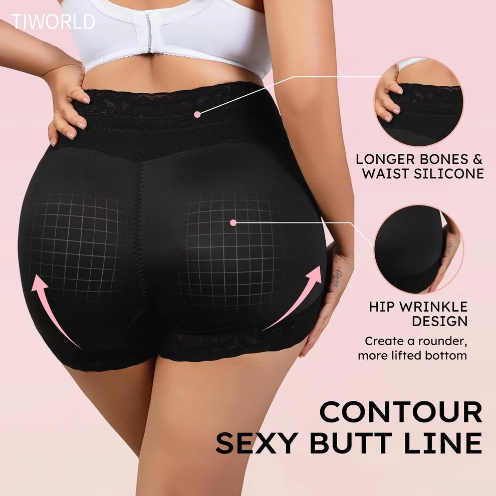 Tiworld High Waist Shapewear Panties for Women | Anti-Slip Tummy Control & Butt Lifter | Seamless Everyday Wear