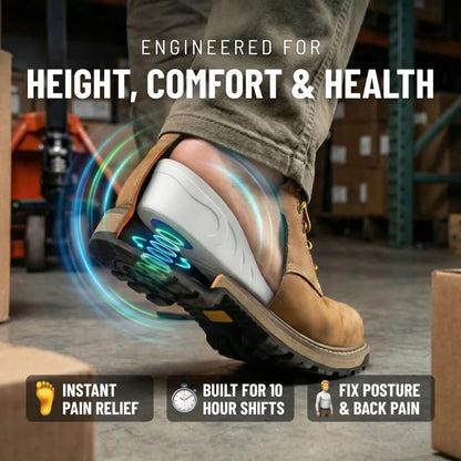 Up To 3 Inches Taller. All-Day Comfort. Nobody Notices.