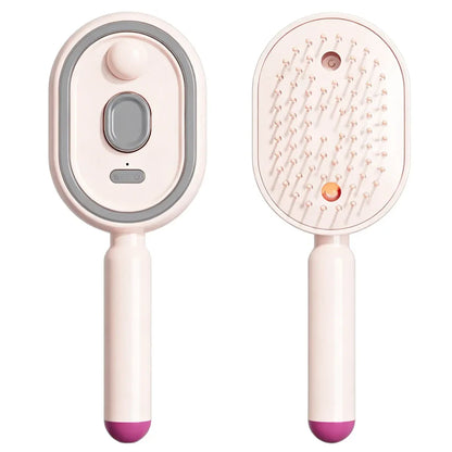 Essential Oil Mist Comb, Anti-Tangle Electric Massage Brush