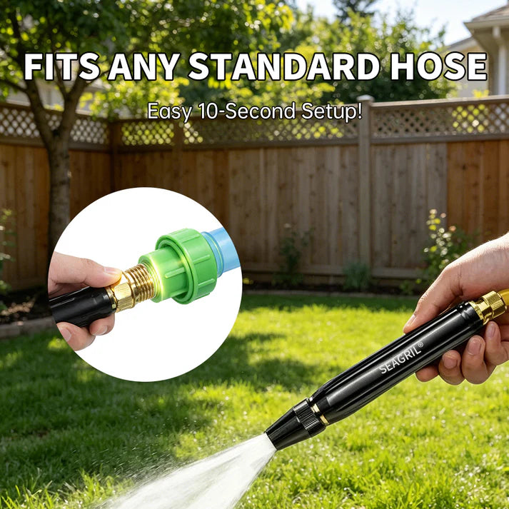 Portable Hydro Jet High Pressure Washer Wand for Standard Garden Hose