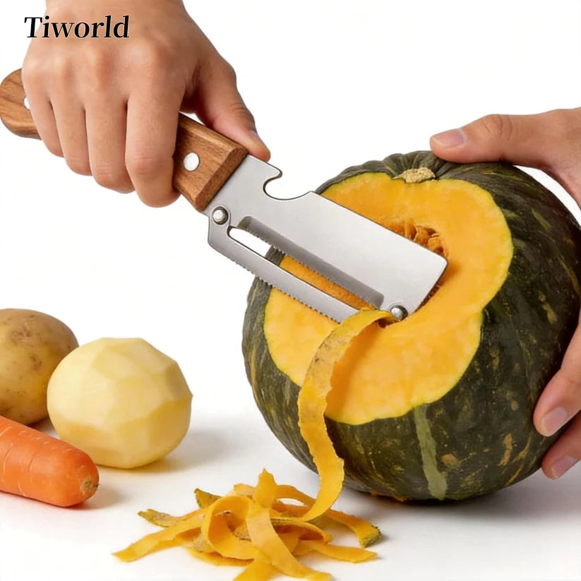 The Only Peeler That Also Opens Your Beer - 2 Pack
