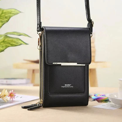 🔥Final 3 Hours: 60% OFF SEAGRIL™2026 Trendy Minimalist Elegant Women's Touchscreen Crossbody Phone Wallet