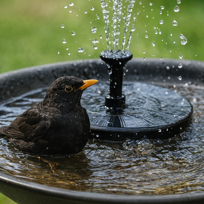 Tiworld™ Solar Garden Fountain – Eco-Friendly Outdoor Water Feature