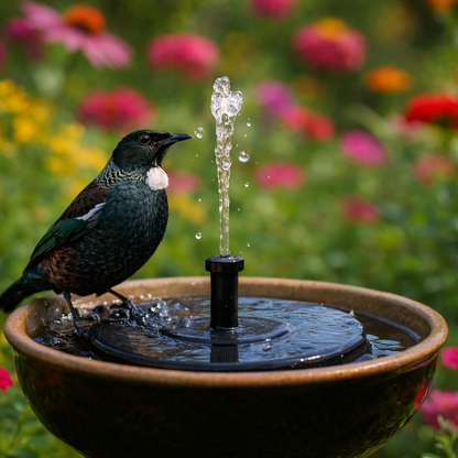 Tiworld™ Solar Garden Fountain – Eco-Friendly Outdoor Water Feature