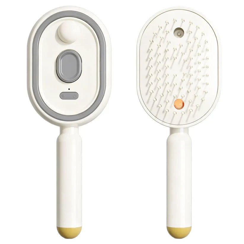 Essential Oil Mist Comb, Anti-Tangle Electric Massage Brush