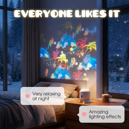 ✨Today: 50% OFF!🔥Dynamic Rotating LED Projector Light