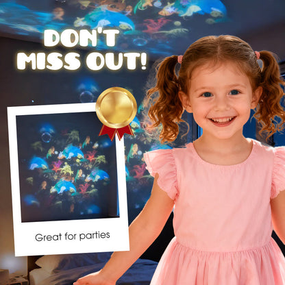 ✨Today: 50% OFF!🔥Dynamic Rotating LED Projector Light