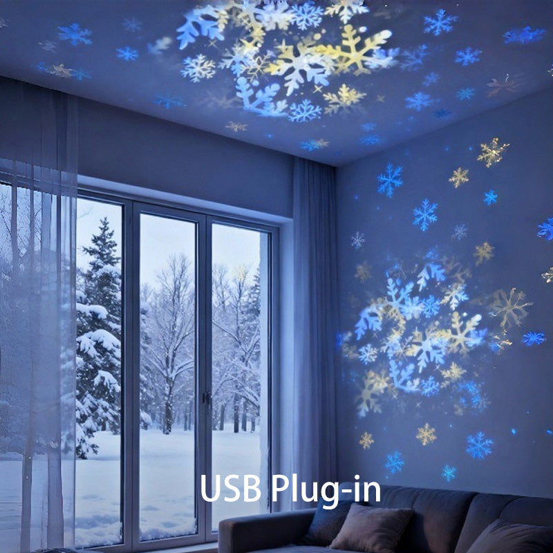 ✨Today: 50% OFF!🔥Dynamic Rotating LED Projector Light
